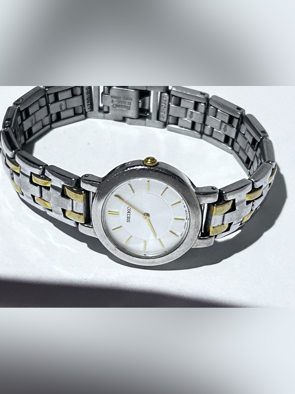 Watch on bracelet